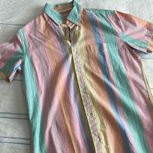 Unique Mens J. Crew Oxford Shirtsleeve, Size Small